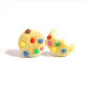 Mini Polymer Rainbow Chips Earrings